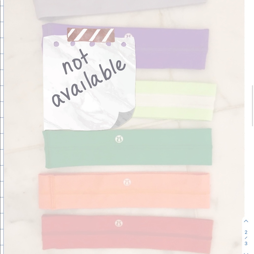 lululemon headbands